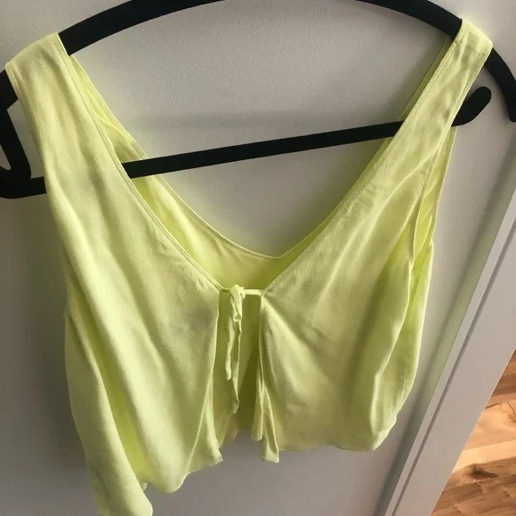 ▪️ Aritzia Wilfred free tie back top xxs - Picture 3 of 5